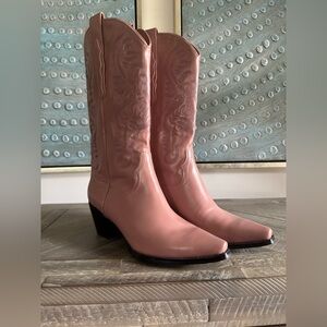 Jeffery Campbell- Dagget Boots (Dusty Rose)